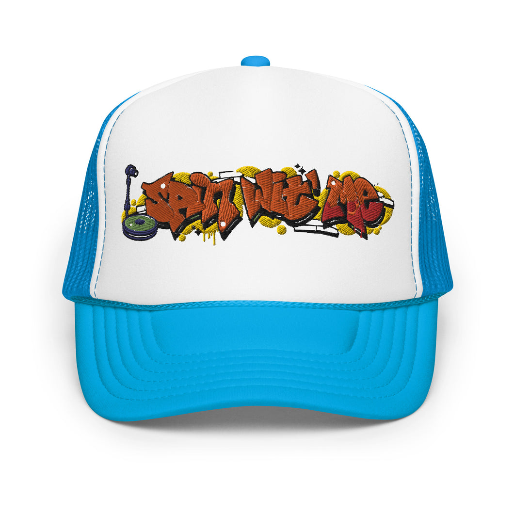 Spin Wit' Me Foam trucker hat